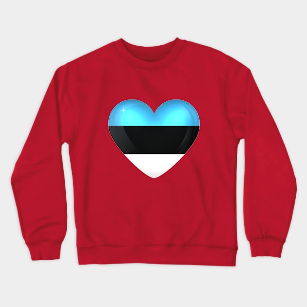 Estonia Crewneck Sweatshirt by Awarrie